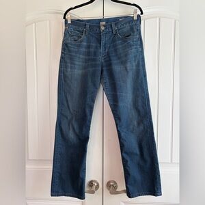 Citizens of Humanity Sid Straight Leg Relaxed Dark Wash Mens Jeans Size 30 x 28